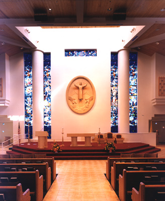 ANDRN & KNAPP - INTERIOR, "Church of the Resurrection"