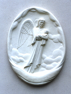 ANDRN & KNAPP - RELIEFS, "Angel - memorial"