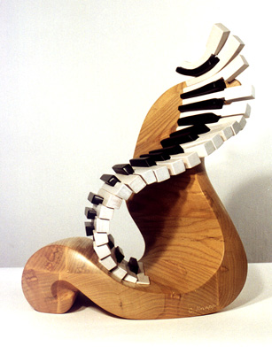 Candace Knapp, "Piano Fantasie #2" - Music Sculpture