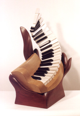 Candace Knapp, "Piano Jazz" - Music Sculpture