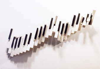 Candace Knapp, "Runaway Piano" - Music Sculpture