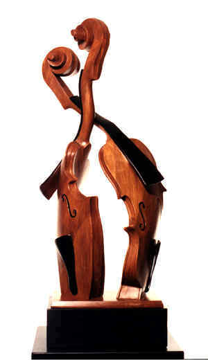 Candace Knapp; "Double Concerto" -sculpture