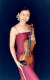 Sha standing in red with violin (4)